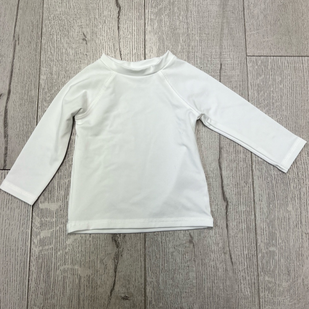 Cat & Jack white swim top